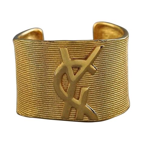 ysl bracelet gold small|ysl bracelet sale.